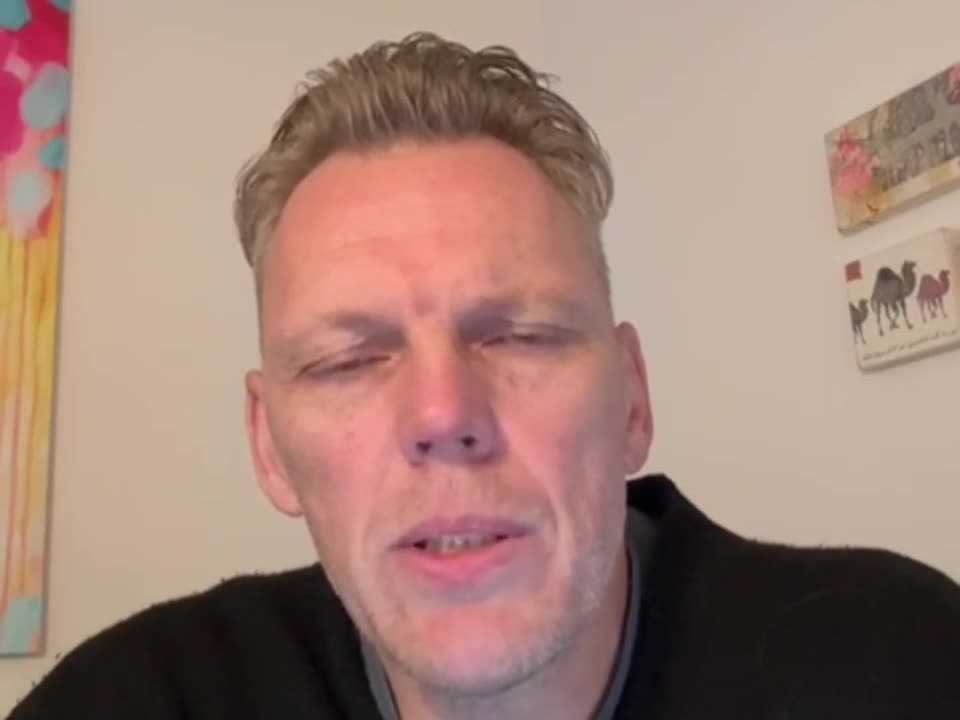 Peter Castella, video testimonial poster